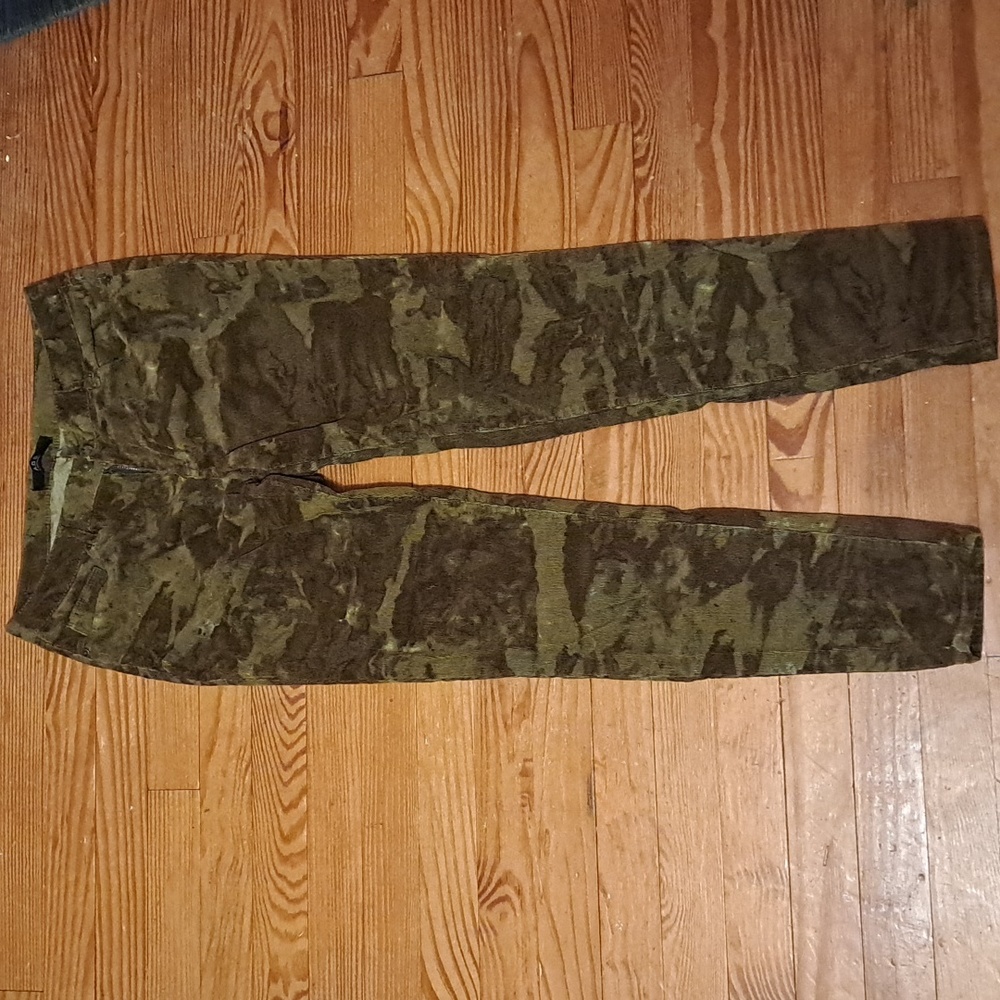 A.B.S Stretchy Camoflauge Corduroy Pants